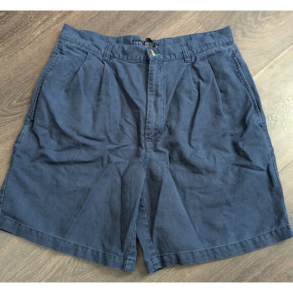 Tommy Hilfiger Other - TOMMY HILFIGER Burmuda shorts size 32 Blue flat front golf cotton (m)
